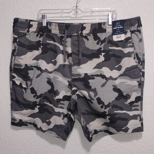 George Men's Gray Camo Board Shorts